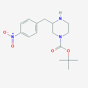 3-(4-Nitro-benzyl)-piperazine-1-carboxylic acid tert-butyl ester