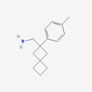 (2-(p-Tolyl)spiro[3.3]heptan-2-yl)methanamine