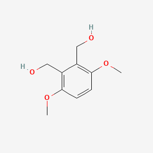 molecular formula C10H14O4 B14865983 (3,6-Dimethoxy-1,2-phenylene)dimethanol 