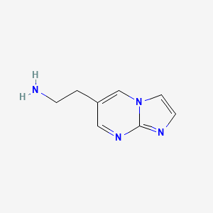 2-Imidazo[1,2-A]pyrimidin-6-ylethanamine