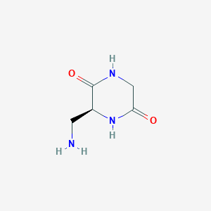 (S)-3-(aminomethyl)piperazine-2,5-dione