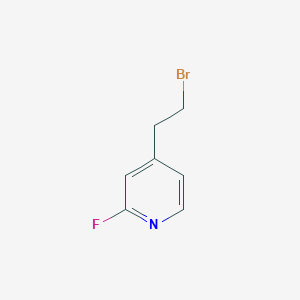 4-(2-Bromoethyl)-2-fluoropyridine