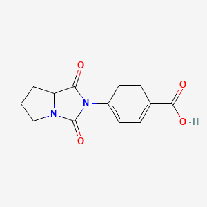 4-(1,3-dioxotetrahydro-1H-pyrrolo[1,2-c]imidazol-2(3H)-yl)benzoic acid