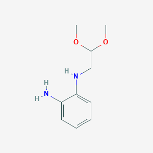 molecular formula C10H16N2O2 B14866190 N1-(2,2-dimethoxyethyl)benzene-1,2-diamine 