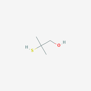molecular formula C4H10OS B148662 2-甲基-2-硫代丙醇 CAS No. 73303-88-5