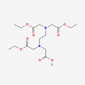 Glycine, N-[2-[bis(2-ethoxy-2-oxoethyl)amino]ethyl]-N-(carboxymethyl)-, ethyl ester