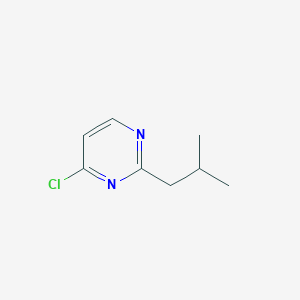 4-Chloro-2-(2-methylpropyl)pyrimidine