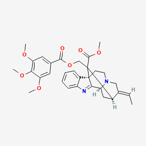 molecular formula C31H34N2O7 B14866427 Alstolenine 