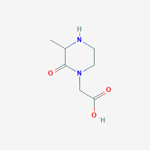 2-(3-Methyl-2-oxopiperazin-1-YL)acetic acid