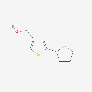 (5-Cyclopentylthiophen-3-yl)methanol