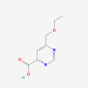 6-(Ethoxymethyl)pyrimidine-4-carboxylic acid