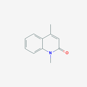 molecular formula C11H11NO B148666 1,4-Dimethylquinolin-2(1h)-one CAS No. 2584-47-6