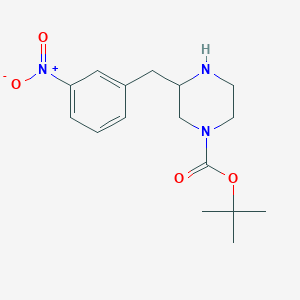 3-(3-Nitro-benzyl)-piperazine-1-carboxylic acid tert-butyl ester