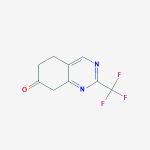 2-(Trifluoromethyl)-5,8-dihydroquinazolin-7(6H)-one