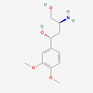 (1R,3S)-3-Amino-1-(3,4-dimethoxyphenyl)-1,4-butanediol