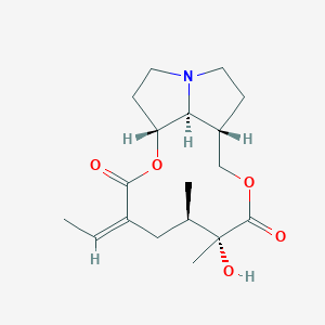 (1R,4Z,6R,7R,11S,17S)-4-ethylidene-7-hydroxy-6,7-dimethyl-2,9-dioxa-14-azatricyclo[9.5.1.014,17]heptadecane-3,8-dione