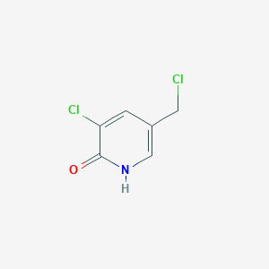 3-Chloro-5-(chloromethyl)pyridin-2-OL