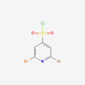 2,6-Dibromopyridine-4-sulfonyl chloride