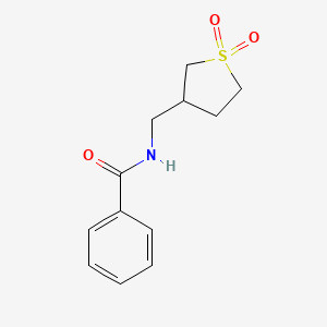 N-((1,1-dioxidotetrahydrothiophen-3-yl)methyl)benzamide