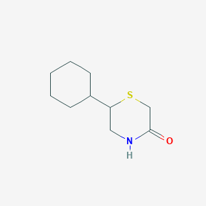 6-Cyclohexylthiomorpholin-3-one