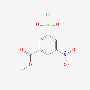 Methyl 3-(chlorosulfonyl)-5-nitrobenzoate