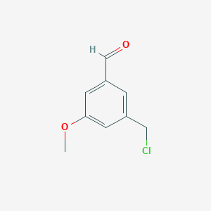 3-(Chloromethyl)-5-methoxybenzaldehyde