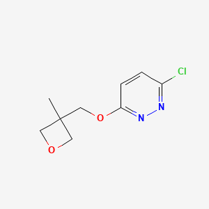 3-Chloro-6-((3-methyloxetan-3-yl)methoxy)pyridazine