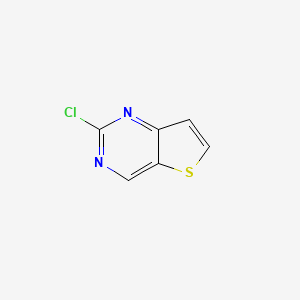 molecular formula C6H3ClN2S B1486693 2-Chlorothieno[3,2-d]pyrimidine CAS No. 1119280-68-0