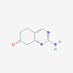 2-Amino-5,6,7,8-tetrahydroquinazolin-7-one