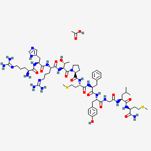 molecular formula C65H102N20O15S2 B14866959 C14TKL-1 acetate 