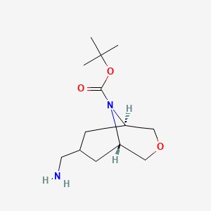 Tert-butyl exo-7-(aminomethyl)-3-oxa-9-azabicyclo[3.3.1]nonane-9-carboxylate