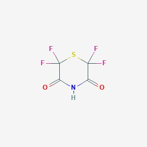 2,2,6,6-Tetrafluorothiomorpholine-3,5-dione