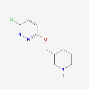 3-Chloro-6-(piperidin-3-ylmethoxy)pyridazine