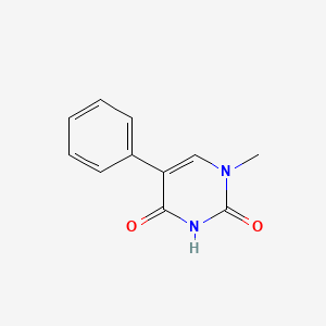 molecular formula C11H10N2O2 B14867068 1-Methyl-5-phenylpyrimidine-2,4(1H,3H)-dione 