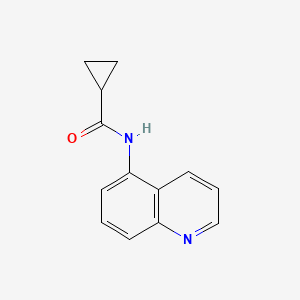 N-(quinolin-5-yl)cyclopropanecarboxamide