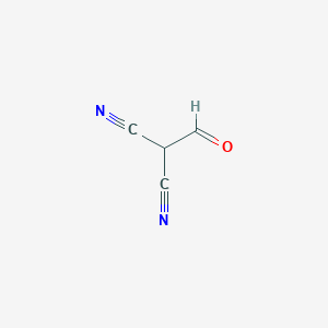 molecular formula C4H2N2O B14867114 2-Formylpropanedinitrile 