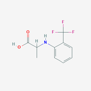 molecular formula C10H10F3NO2 B14867183 2-(Trifluoromethyl)phenyl-DL-alanine 