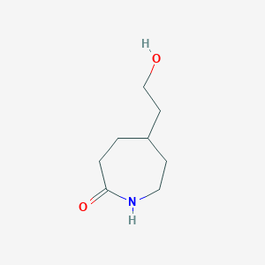 5-(2-Hydroxyethyl)azepan-2-one