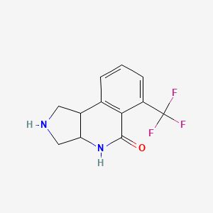 6-(Trifluoromethyl)-1,2,3,3A,4,9B-hexahydro-5H-pyrrolo[3,4-C]isoquinolin-5-one