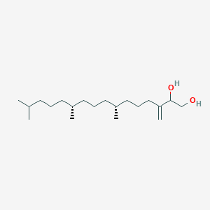 molecular formula C20H40O2 B14867244 (7R,11R)-7,11,15-trimethyl-3-methylidenehexadecane-1,2-diol 