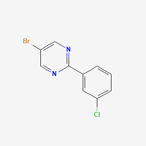 5-Bromo-2-(3-chlorophenyl)pyrimidine