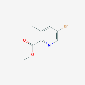 molecular formula C8H8BrNO2 B1486729 5-溴-3-甲基吡啶甲酸甲酯 CAS No. 213771-32-5