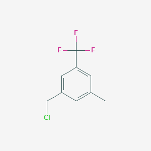 1-(Chloromethyl)-3-methyl-5-(trifluoromethyl)benzene