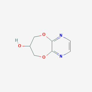 7,8-dihydro-6H-[1,4]dioxepino[2,3-b]pyrazin-7-ol