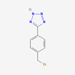 5-(4-Bromomethyl-phenyl)-2H-tetrazole