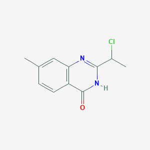 2-(1-chloroethyl)-7-methylquinazolin-4(3H)-one