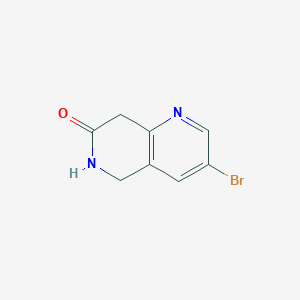 3-Bromo-5,8-dihydro-1,6-naphthyridin-7(6H)-one