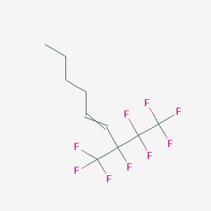 1,1,1,2,2,3-hexafluoro-3-(trifluoromethyl)non-4-ene