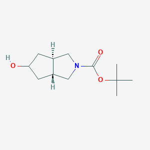 (3aR,6aR)-2-Boc-5-hydroxy-octahydrocyclopenta[c]pyrrole