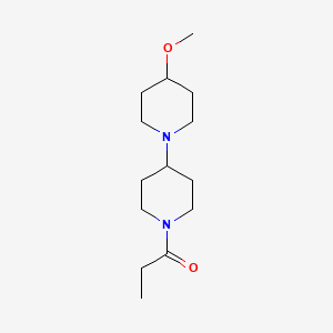 1-(4-Methoxy-[1,4'-bipiperidin]-1'-yl)propan-1-one